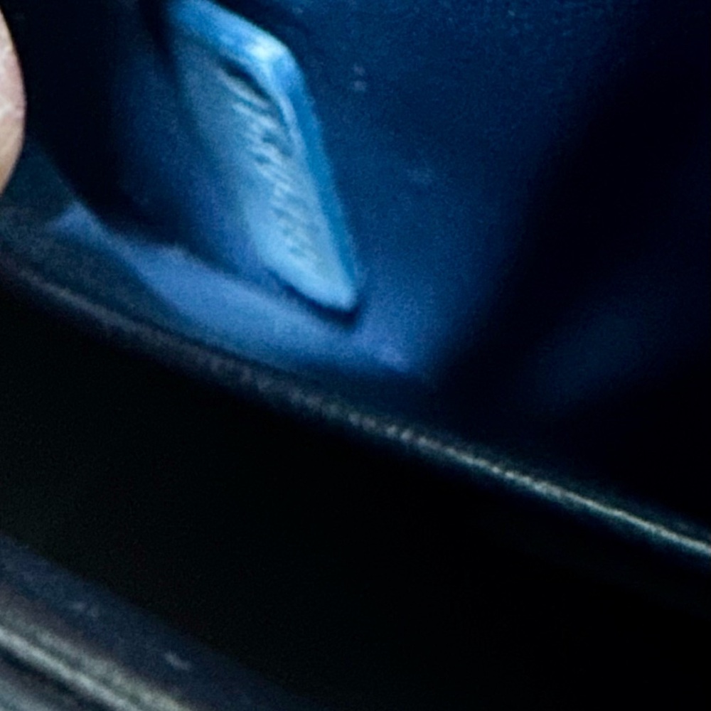 Dior Blue Leather CD Logo Belt Bag with Gold Hardware - Picture 7 of 10